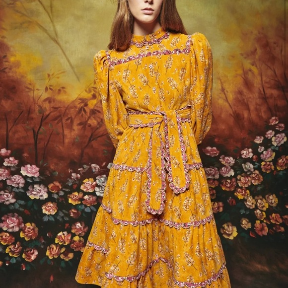 CeliaB Willow corduroy dress New with tags. Size L (8-10) - Picture 2 of 10